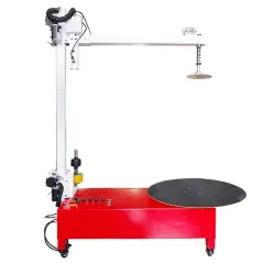 EWLH-40 Stroj za omatanje stretch folijom s ručnom zamkom, rotirajuće postolje Ø40 cm, maks. opterećenje 150 kg