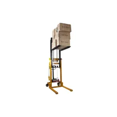 PL11 Električni paletni viličar, ročno premikanje, daljinsko upravljanje, maks. dvig 2500 mm, do 1000 kg obremenitve