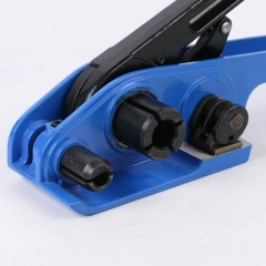 Manual strapping tool, 13/16/19mm PP/PET straps, adjustable tension
