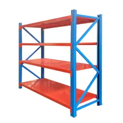 SR-12-ORG Skladišni rega, 5 polica, NARANČASTI, podesivi, 200x60x200 cm, maks. nosivost 200 kg