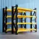 SR-12-YLW Storage rack, 5 tiers, YELLOW, adjustable, 200x60x200 cm, max. load 200 kg