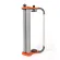 WILLIE Hand manual stretch film dispenser, 50 cm, orange, maximum film length 500 mm