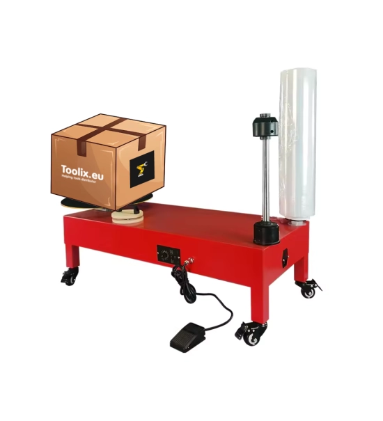 EWL-40 Owijarka folią stretch, sterowanie pedałem, stojak obrotowy Ø40 cm, max. obciążenie 100 kg, nogi z kółkiem