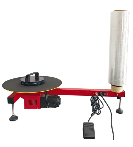 EWL-40U Maszyna do owijania folią stretch, półautomatyczna, obrotowa podstawa Ø40 cm, maks. obciążenie 100 kg
