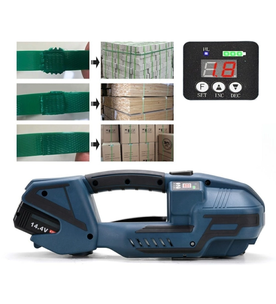 Battery strapping tool 3200N-V2 13-16mm PET/PP